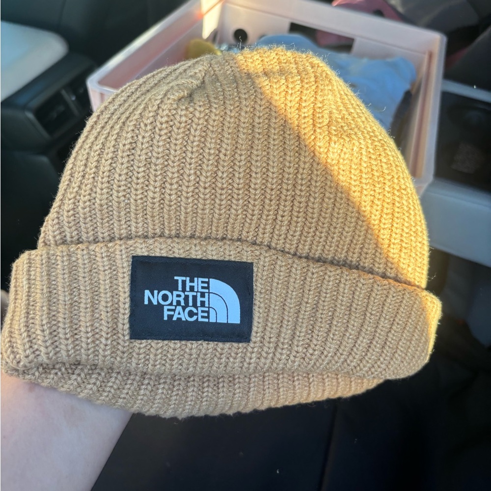 The North Face Brown Knit Beanie